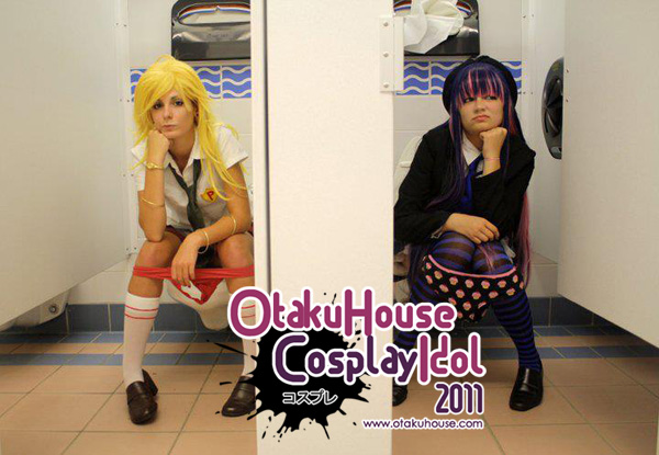 8. Lauren Swain and Courtney Cook - Anarchy Stocking and Anarchy Panty From Panty and Stocking With Garterbelt (976 likes)