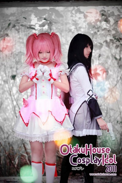 6. Meimei Chibi and Meiji Grennie - Madoka Kaname and Homura Akemi From Puella Magi Madoka Magica (1375 likes)