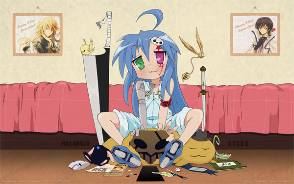 Pop Quiz: There are 21 possible anime references in this picture. How many  can you spot? – Otaku House