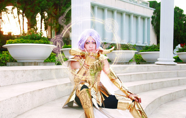 gold saint cosplay