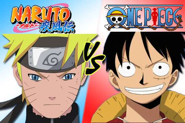 Naruto VS One Piece PK (Best Male Anime Characters ...