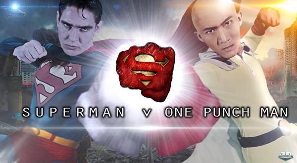 One Punch man versus Superman film