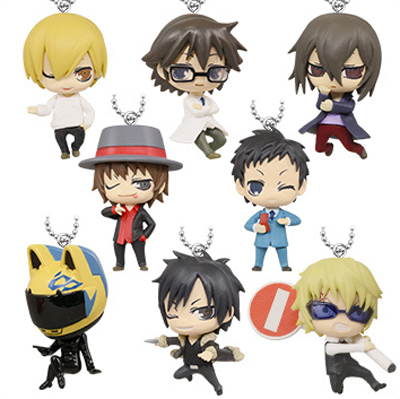 Deformed Mini Figure Gacha Keychain (Part 2) - Durarara x2!! 